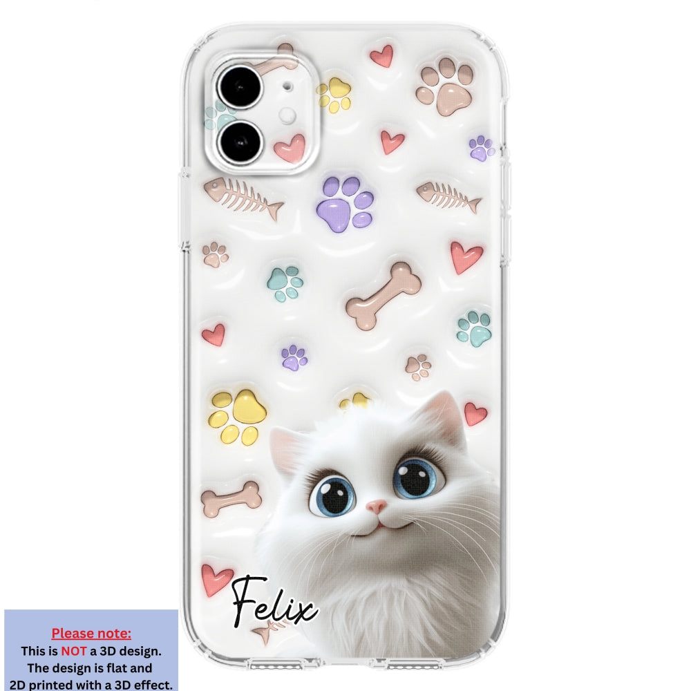 Adorable Baby Pet - Customizable 3D Inflated Effect Personalized Phone Case