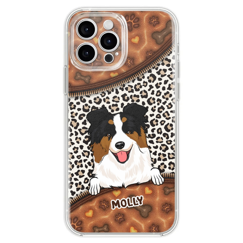 Our Dogs - Customizable 3D Inflated Effect Personalized Phone Case for Smartphones