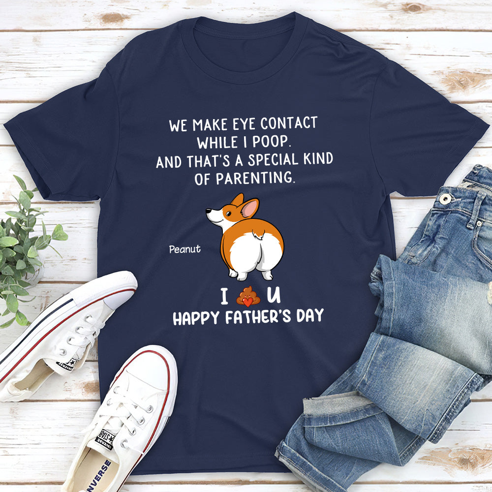 Kind Of Parenting - Personalized Custom Unisex 5.3 oz T-shirt for Pet Lovers