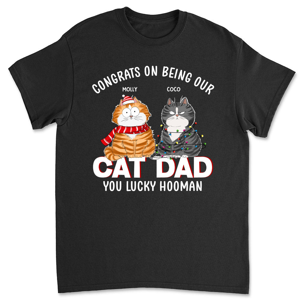 Congrats Hooman - Premium Personalized Custom Unisex T-shirt for Pet Lovers