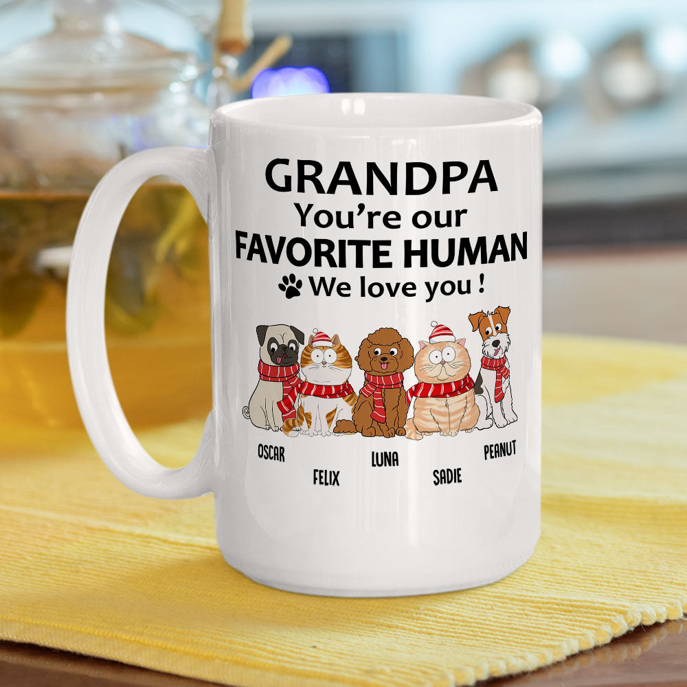 To My Human - Premium Personalized Custom Coffee Mug for Pet Lovers