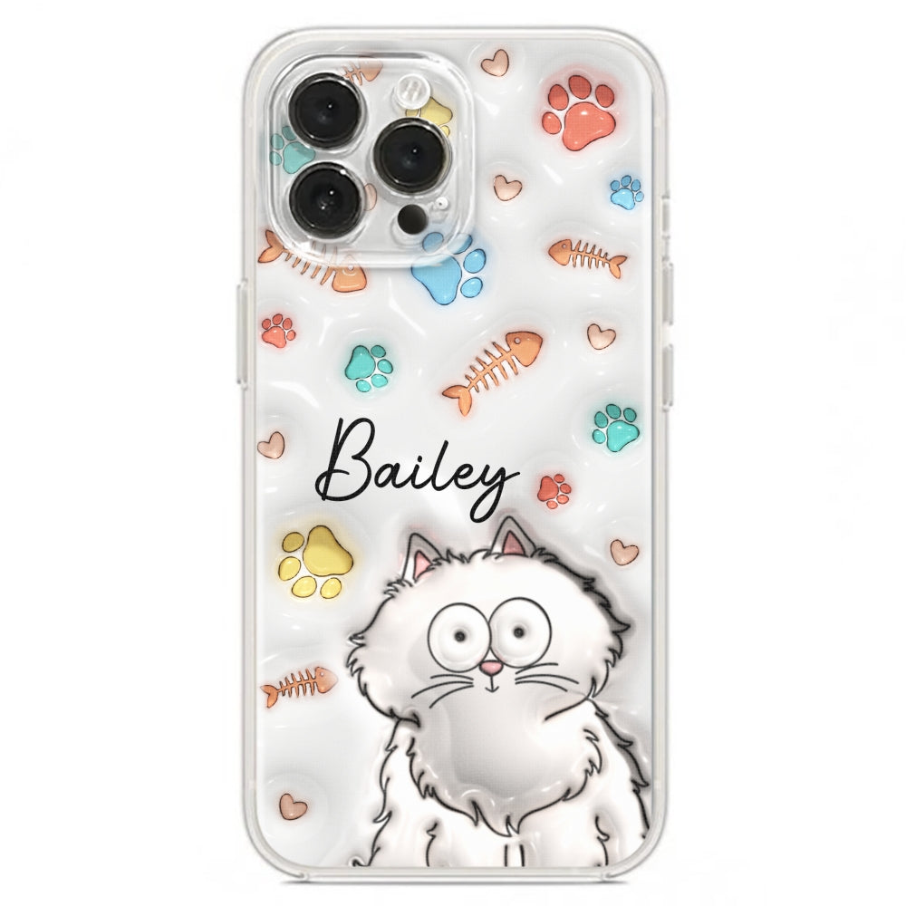 My Lovely Fur Babies - Personalized Custom 3D Inflated Effect Smartphone Case for Fashionable Protection