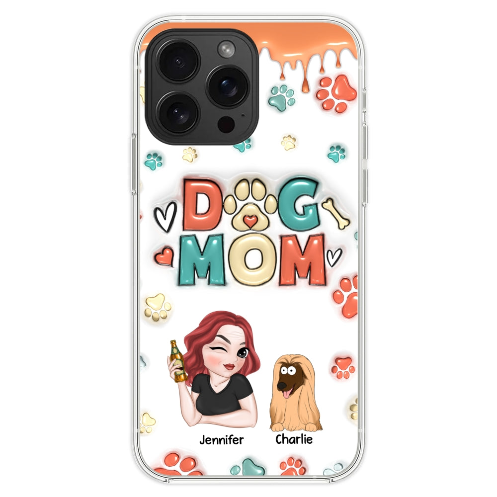 My Lovely Dog Ver 3 - Exclusive Personalized Custom 3D Inflated Effect TPU Phone Case for Smartphones