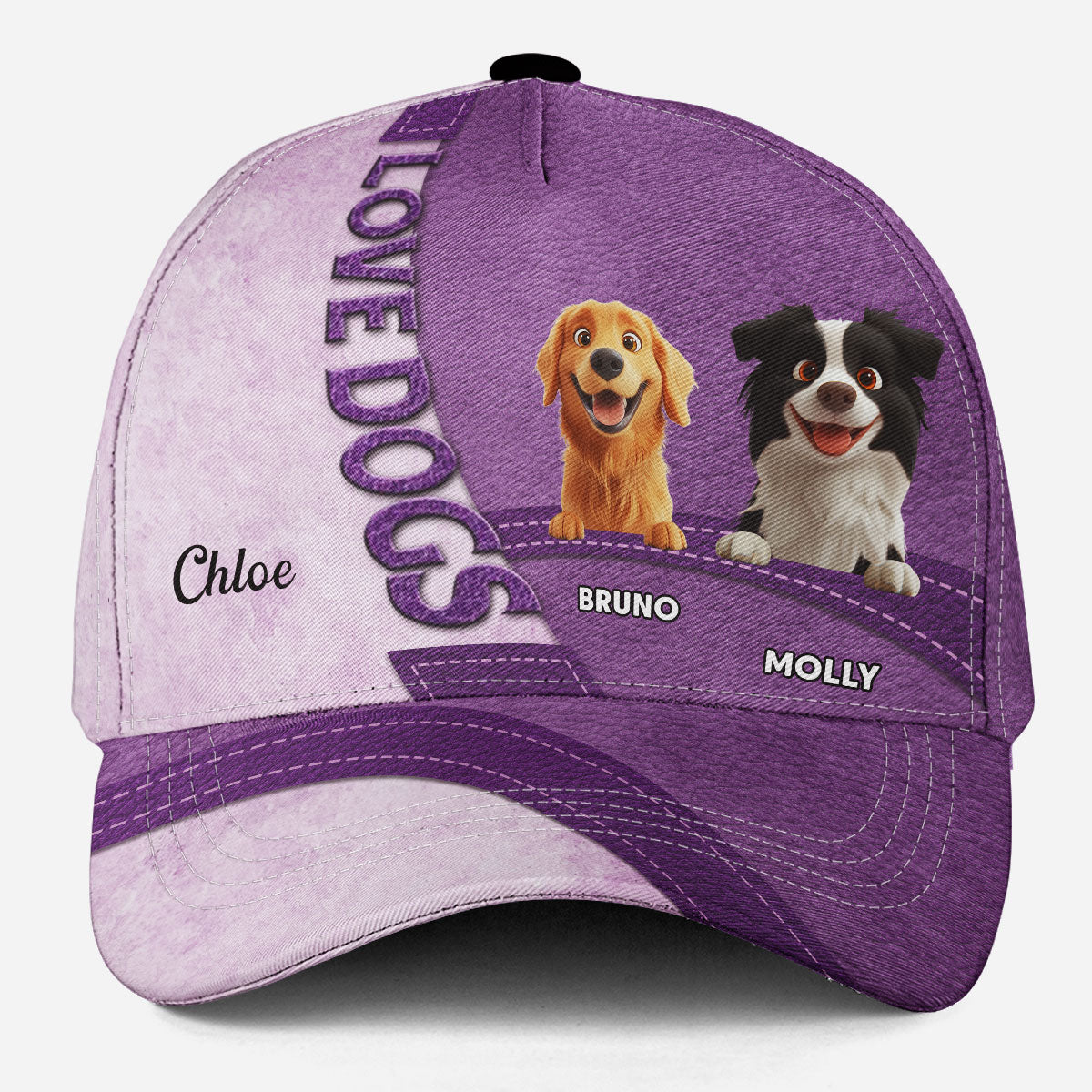 Life Is Better With Lovely Dogs - Personalized Comfortable Classic Cap for All Occasions