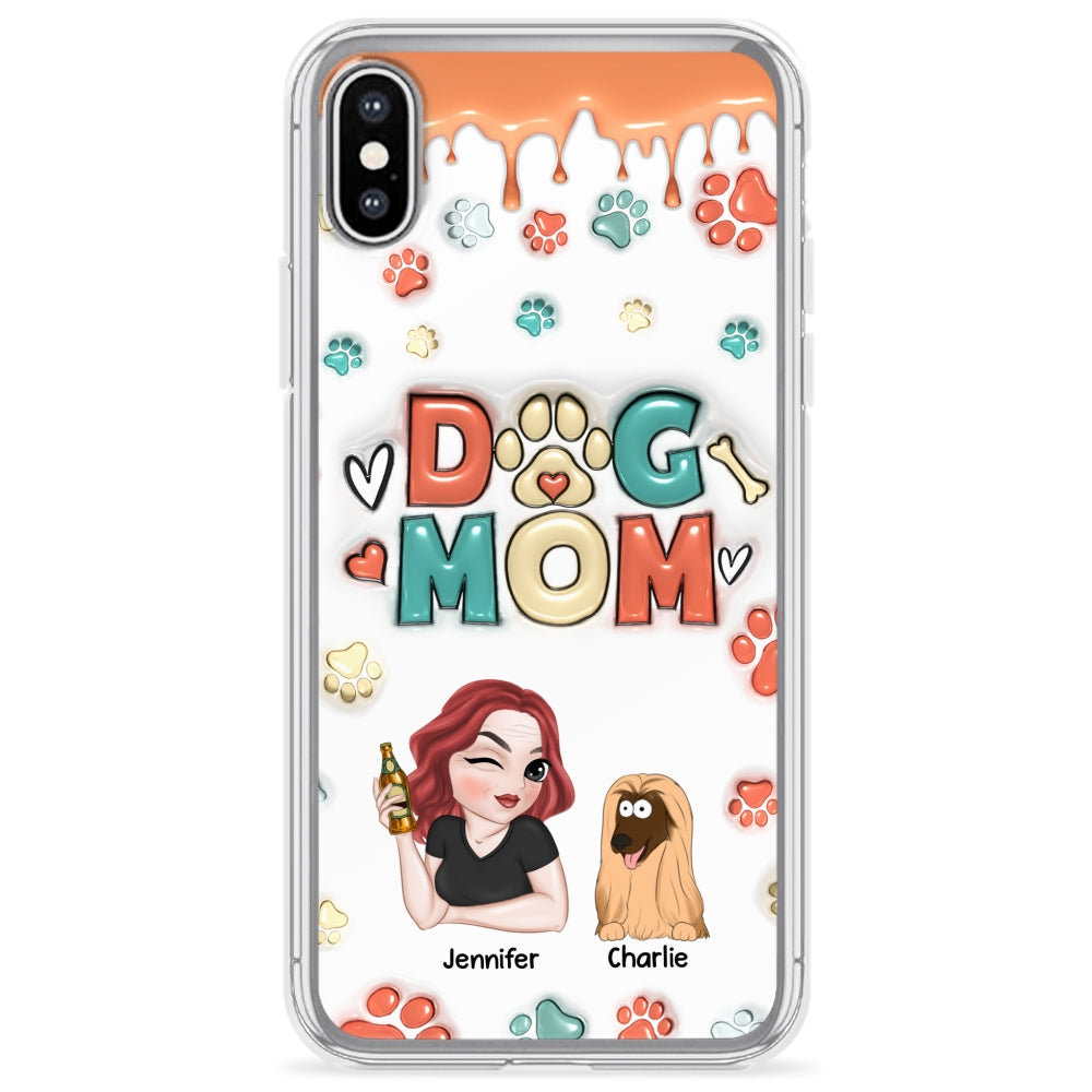 My Lovely Dog Ver 3 - Exclusive Personalized Custom 3D Inflated Effect TPU Phone Case for Smartphones