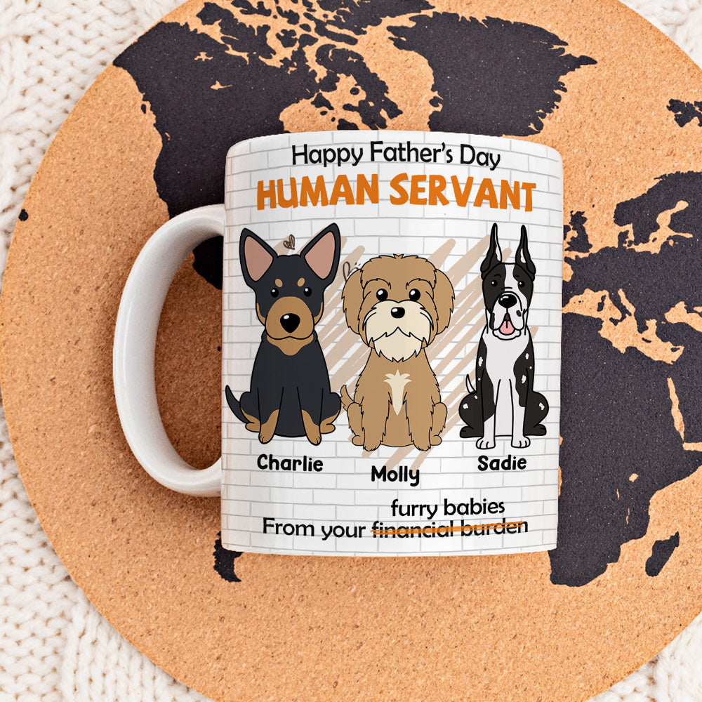 Personalized Custom Coffee Mug from Your Furry Baby Dog - Ideal Gift for Pet Lovers