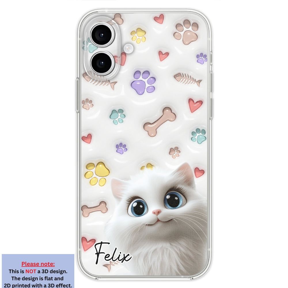Adorable Baby Pet - Customizable 3D Inflated Effect Personalized Phone Case