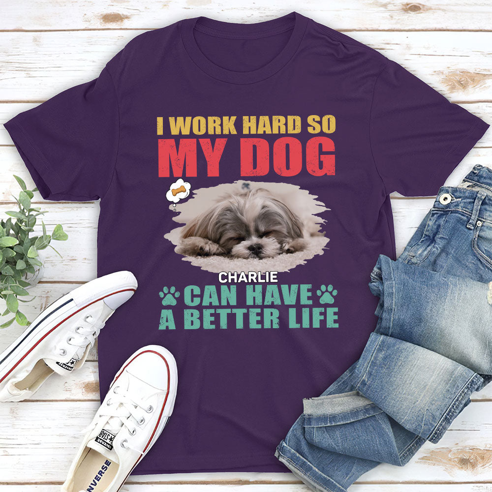 Enhance Your Dog's Life with Personalized Custom Unisex T-shirt