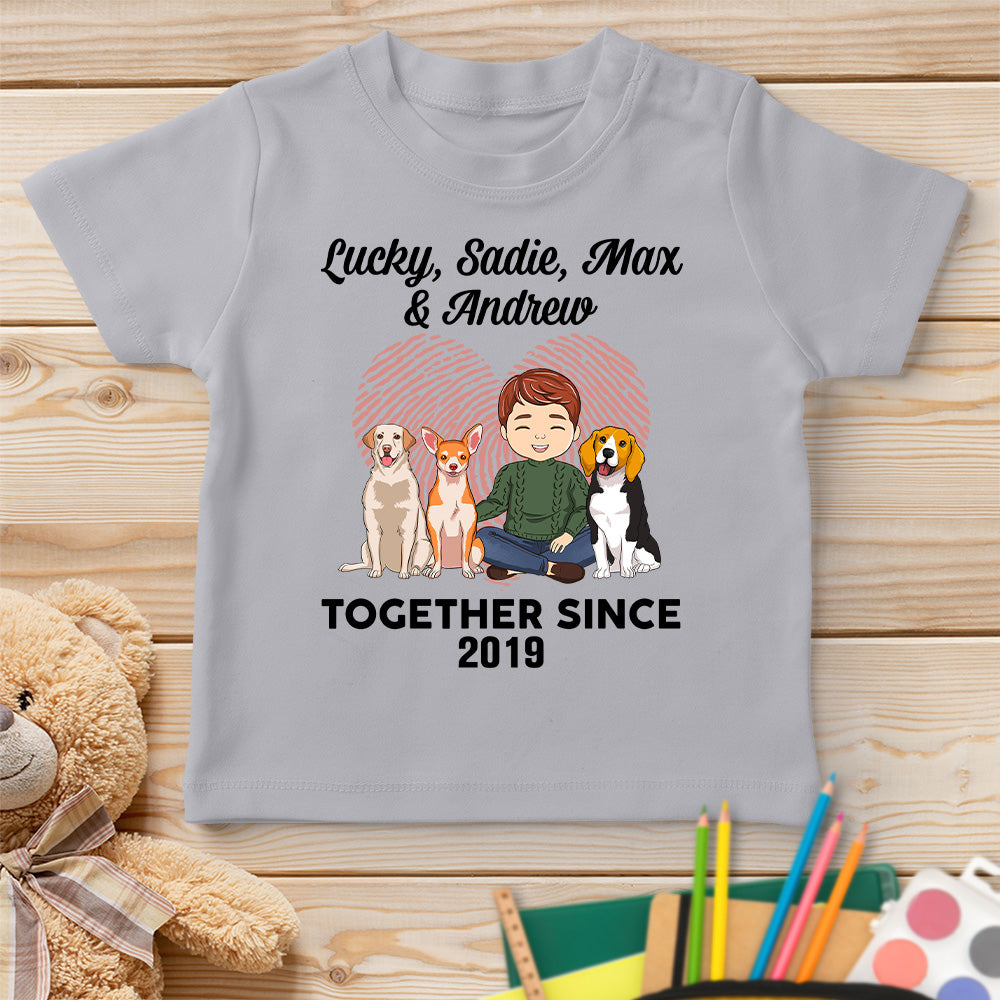 We Together - Customizable Personalized Youth Unisex T-shirt for Pet Lovers