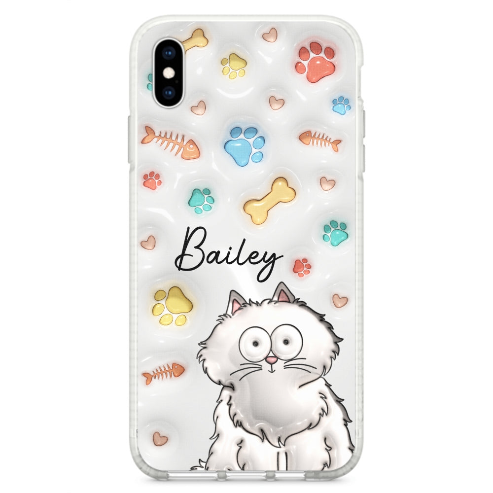 My Lovely Fur Babies Ver Pet - Personalized Custom 3D Inflated Effect Phone Case for All Smartphones