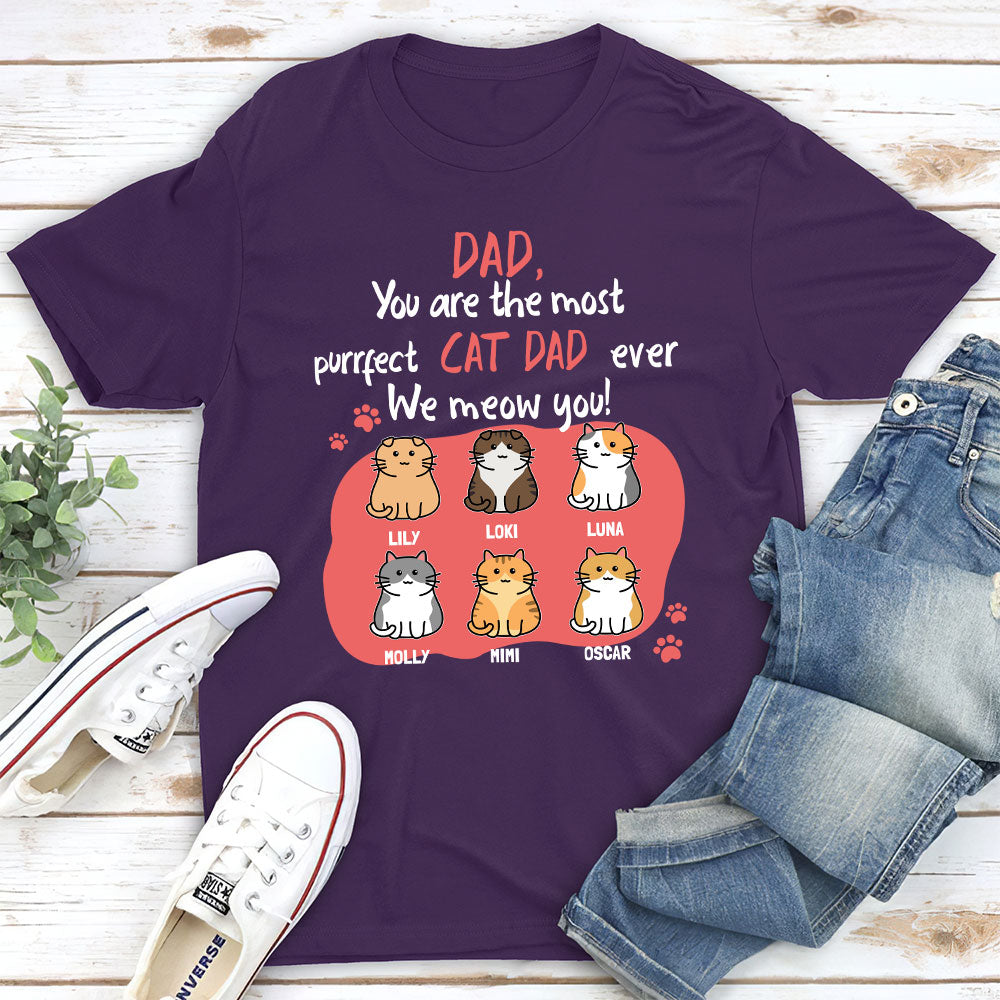 We Meow You - Personalized Custom Unisex 5.3 oz T-shirt for Pet Lovers