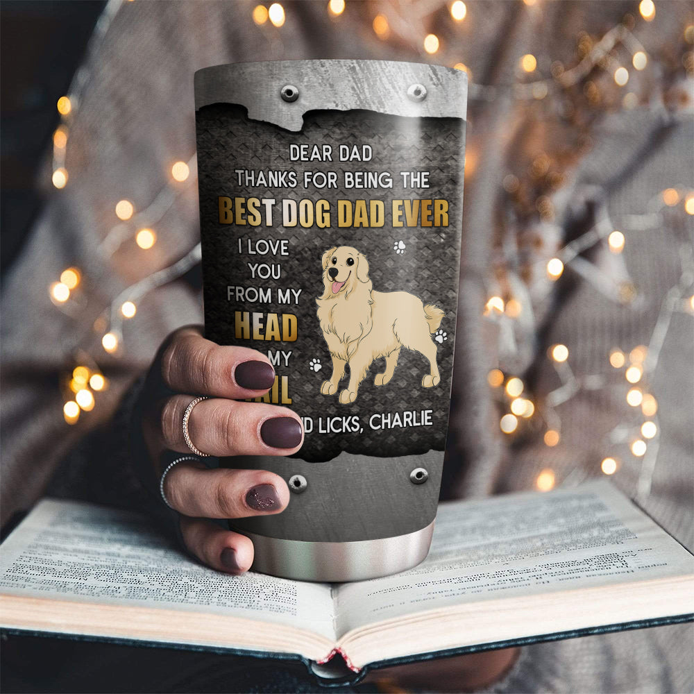 Head To Tail - Premium Personalized Custom 20oz Stainless Steel Tumbler with Thousands of Cool Designs