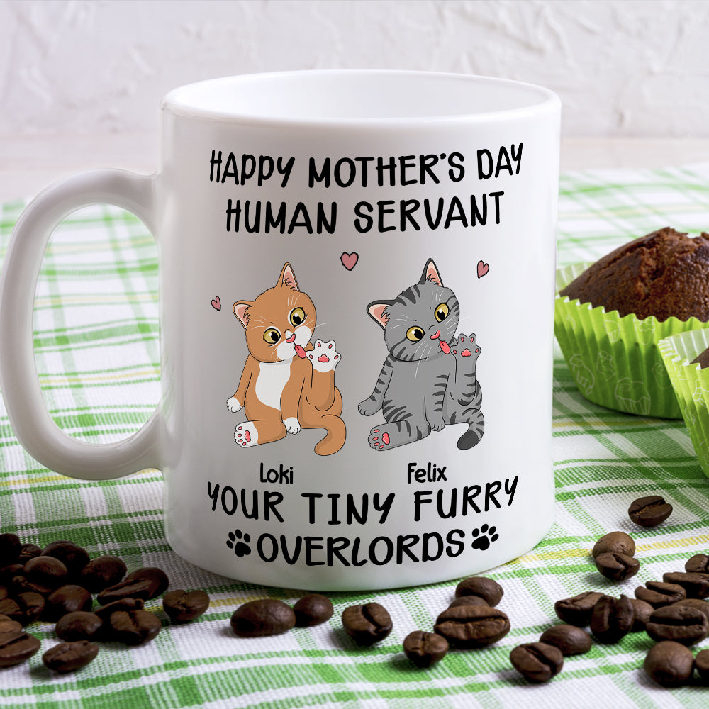 Furry Overlord - Exquisite Personalized Custom Coffee Mug for Pet Lovers