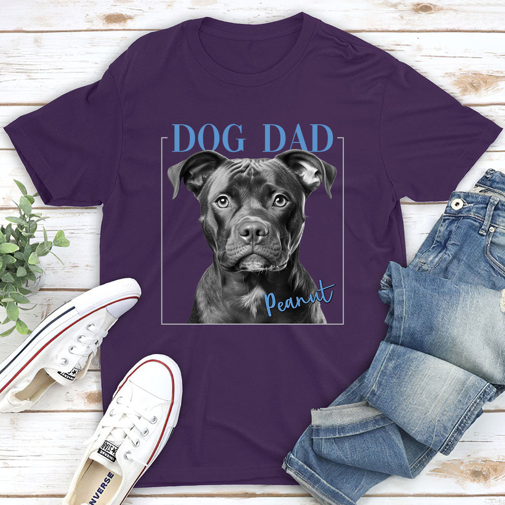 Custom Photo Furry Companions - Personalized Custom Unisex 5.3 oz T-shirt for Pet Lovers