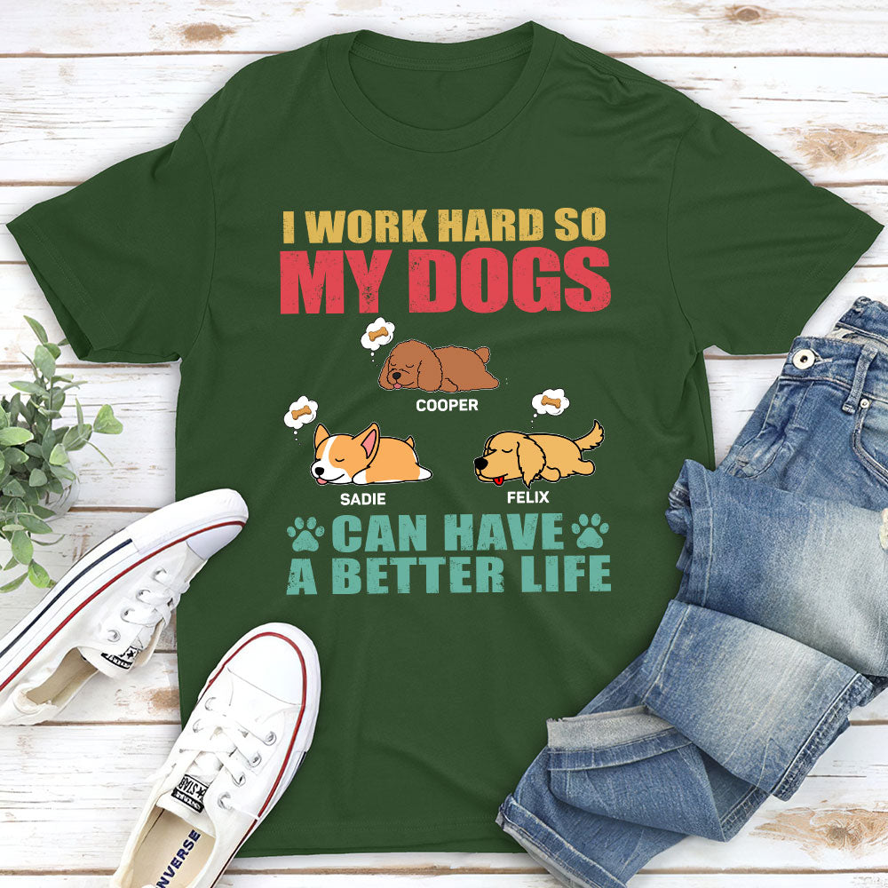 Enhance Your Dog's Life with Personalized Custom Unisex T-shirt