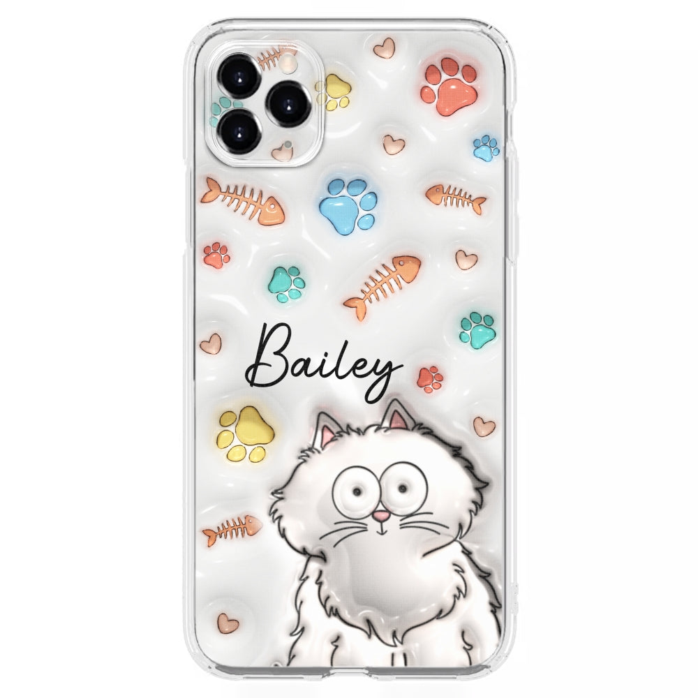 My Lovely Fur Babies - Personalized Custom 3D Inflated Effect Smartphone Case for Fashionable Protection