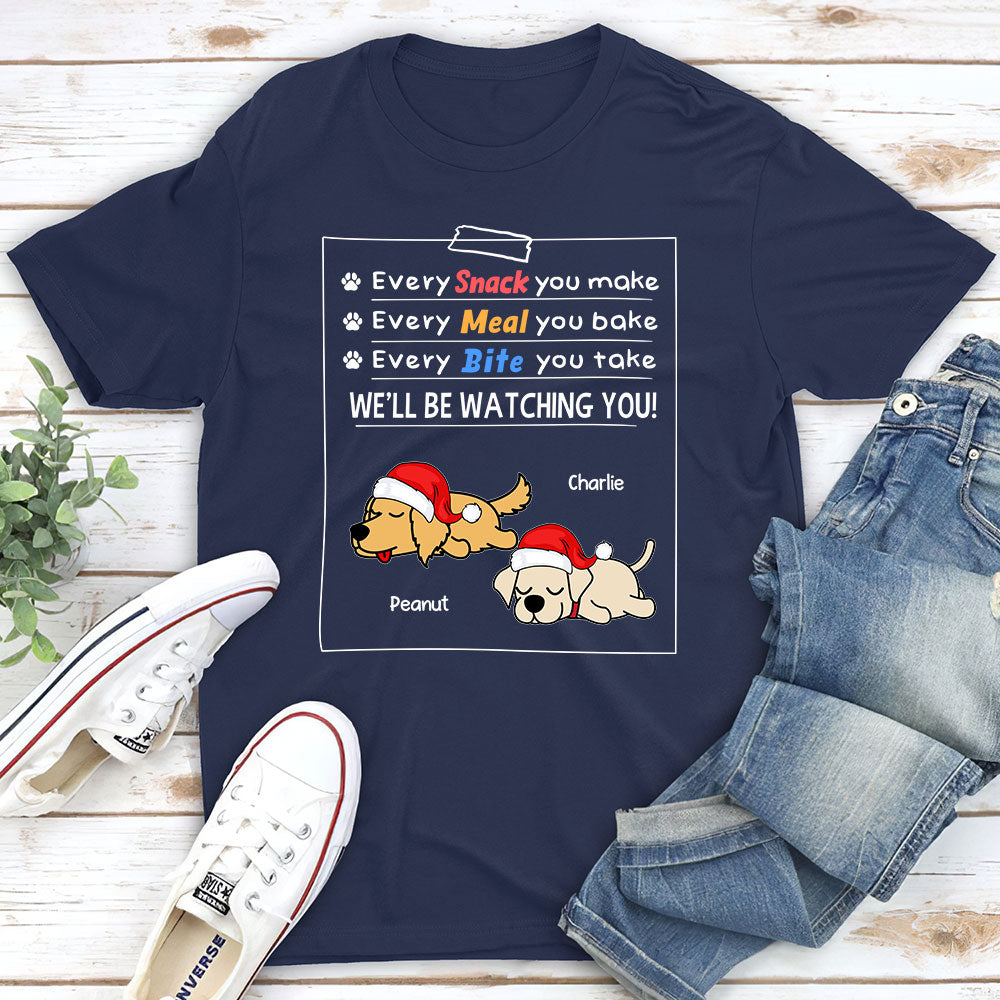 I Will Be Watching You - Personalized Custom Unisex 5.3 oz T-shirt for Pet Lovers
