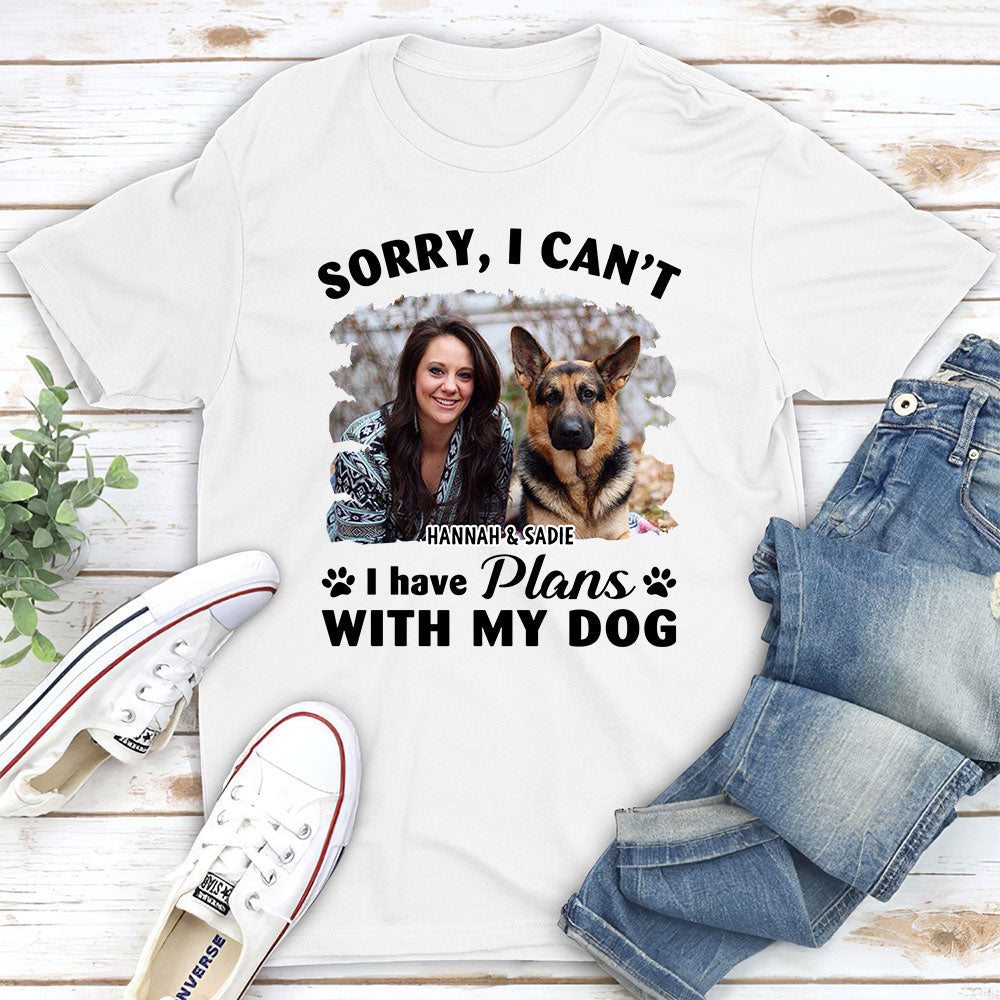 Another Plan Photo - Personalized Custom Unisex 5.3 oz T-shirt for Pet Lovers