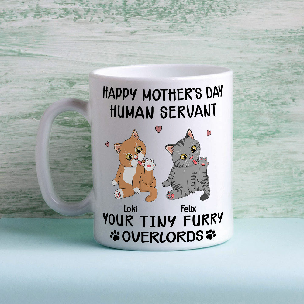 Furry Overlord - Exquisite Personalized Custom Coffee Mug for Pet Lovers