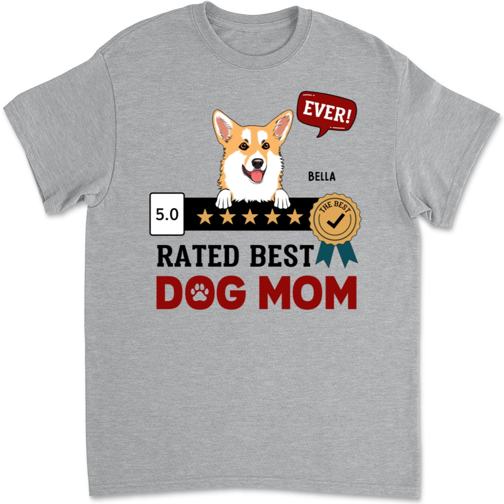 The Ultimate Personalized Custom Unisex T-Shirt for the Best Dog Mom Ever