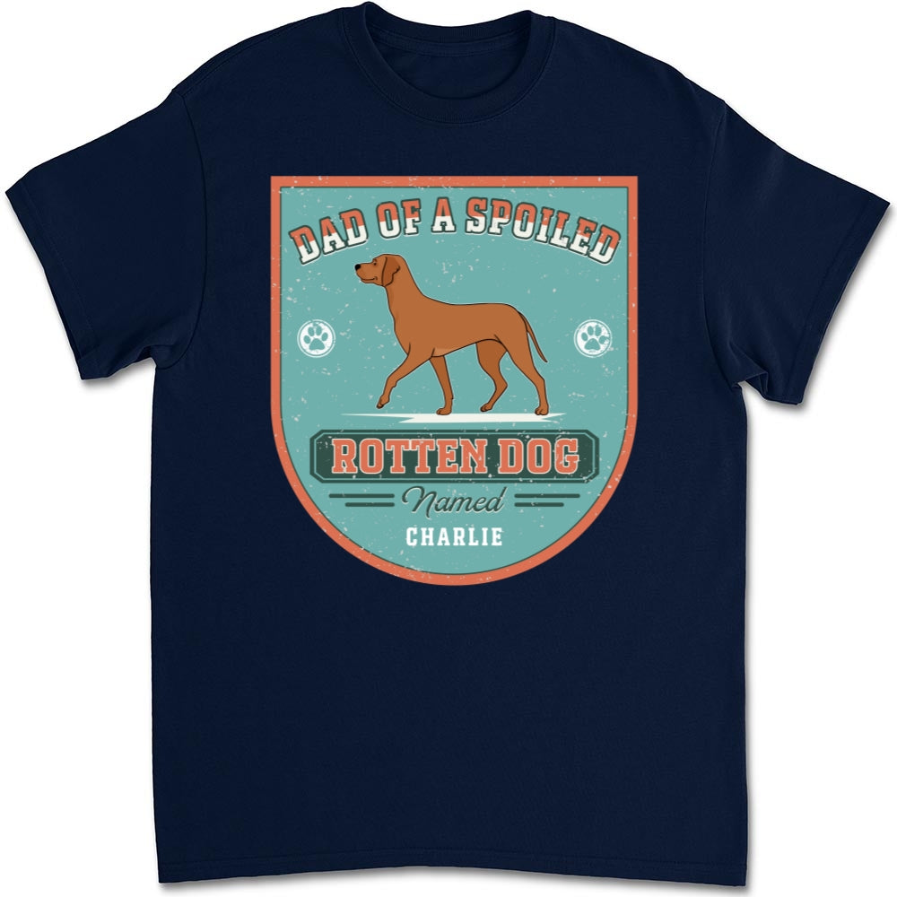 Spoiled Rotten Dogs - Customizable Personalized Unisex 5.3 oz T-Shirt