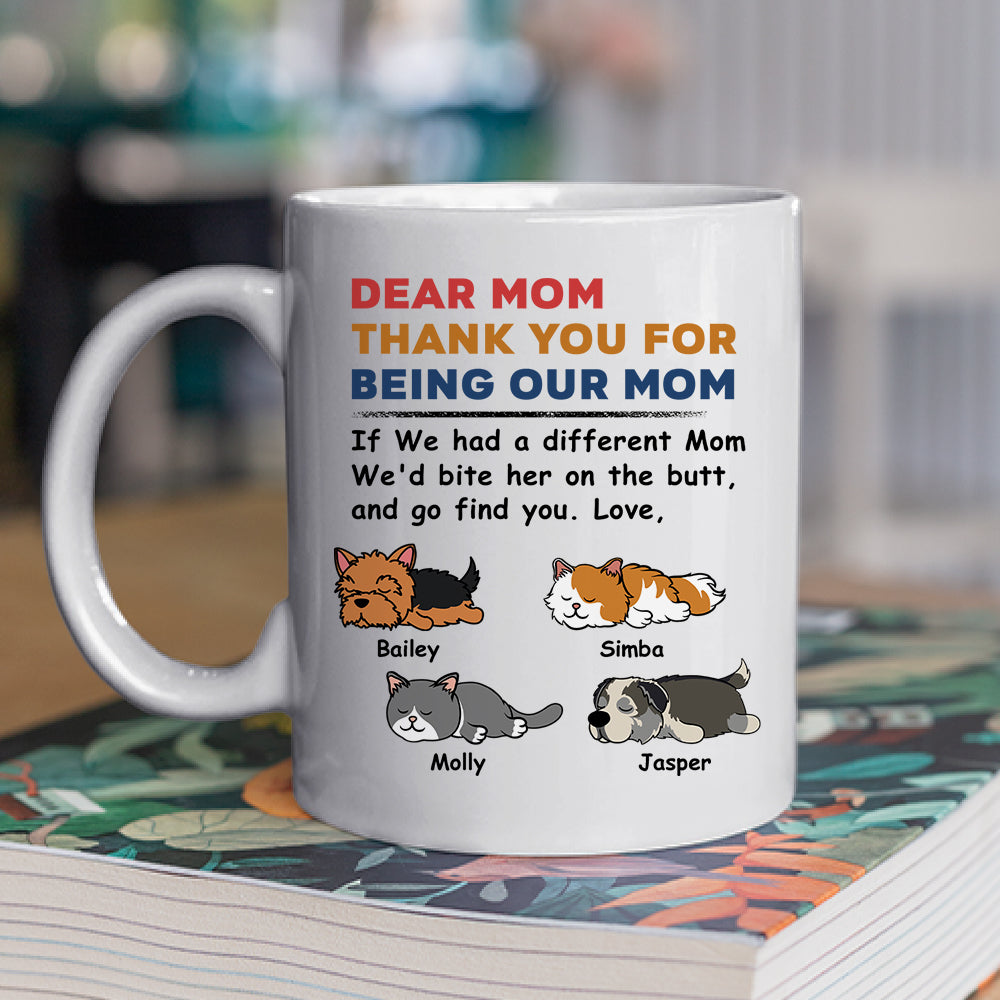 Pet Bite Butt - Exquisite Personalized Custom Coffee Mug for Pet Lovers