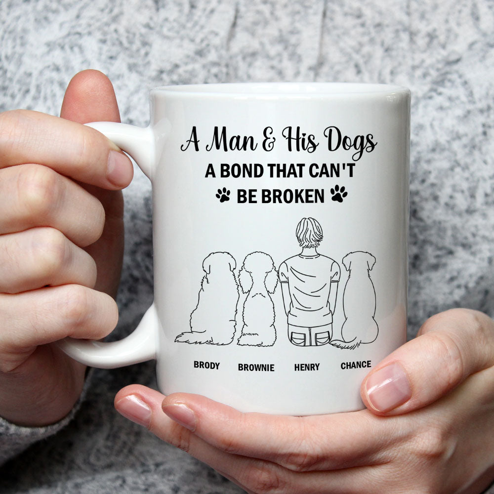 Our Bond - Personalized Custom 11oz/15oz Coffee Mug for a Vigor - Filled Day