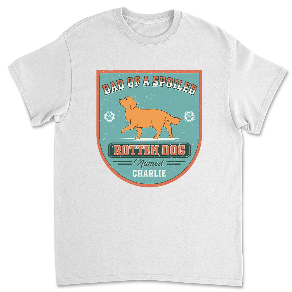 Spoiled Rotten Dogs - Customizable Personalized Unisex 5.3 oz T-Shirt