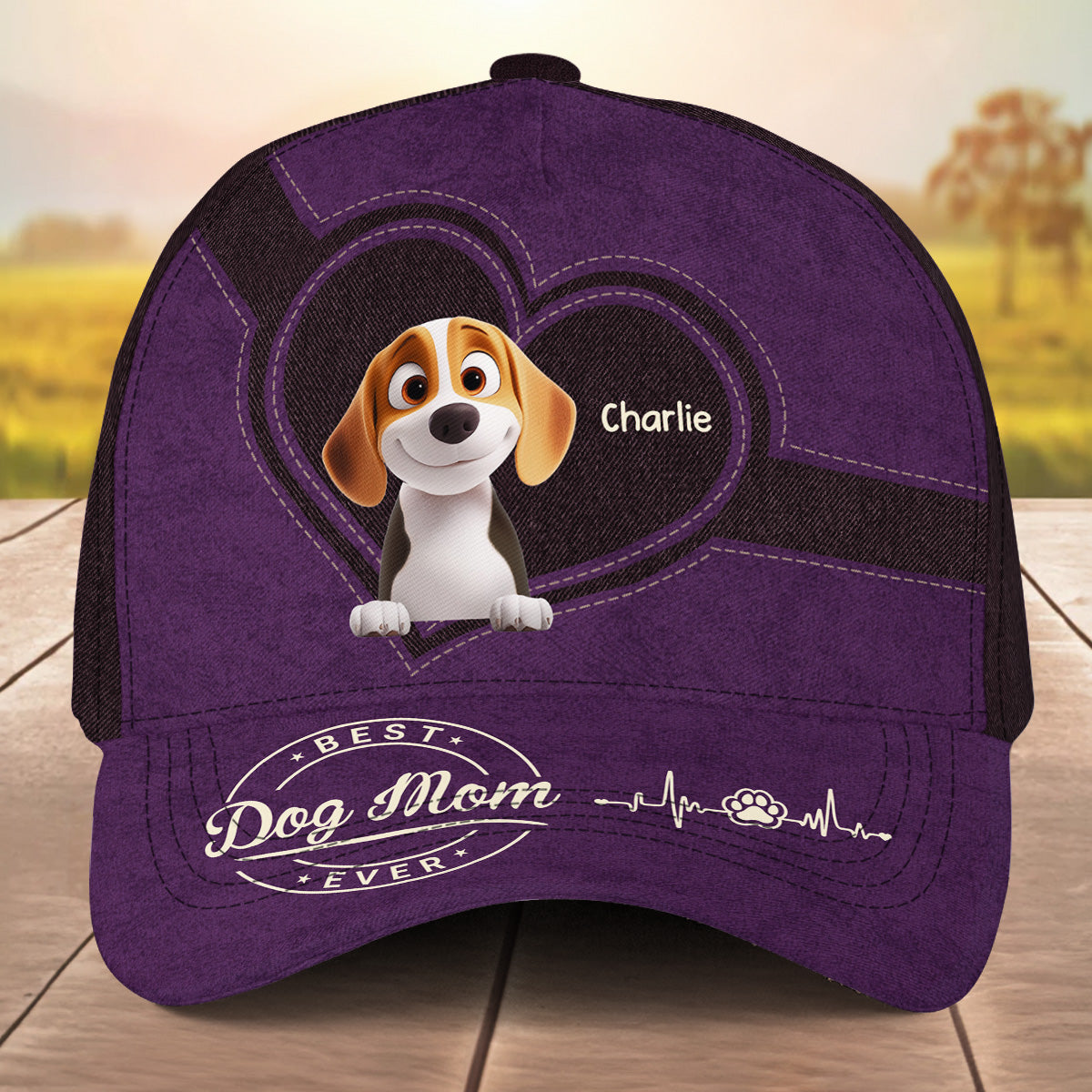 Best Dog Mom - Personalized Custom Comfortable Classic Cap for Maximum Sun Protection