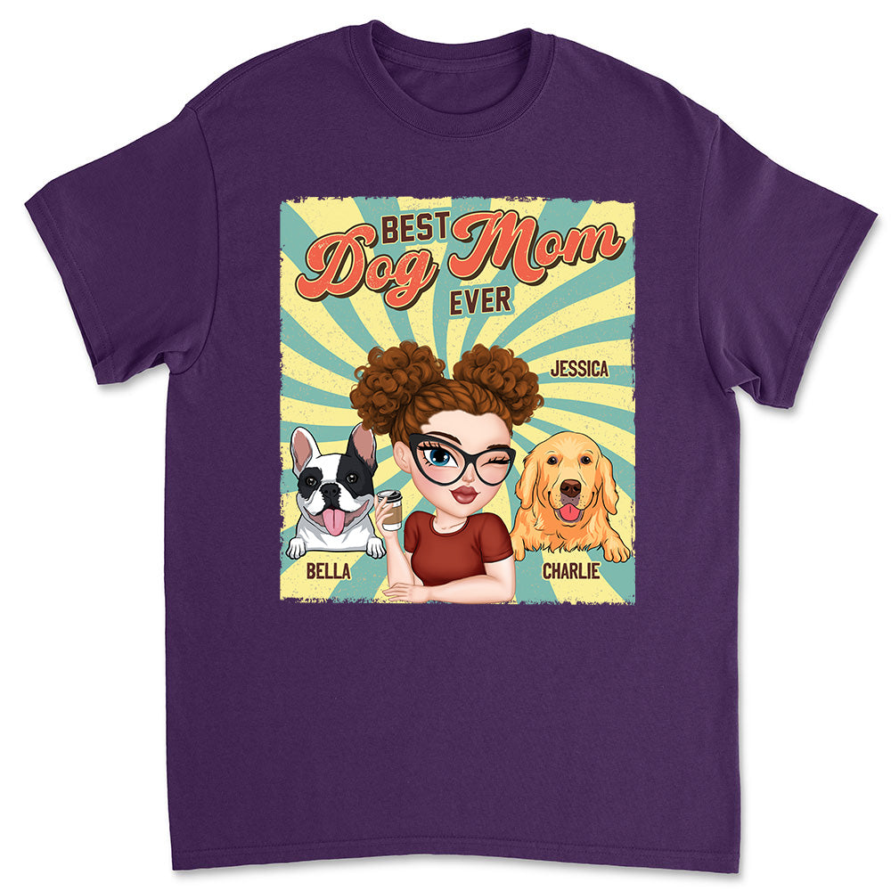 Retro and Hilarious Personalized Custom Unisex Dog Shirt T - shirt