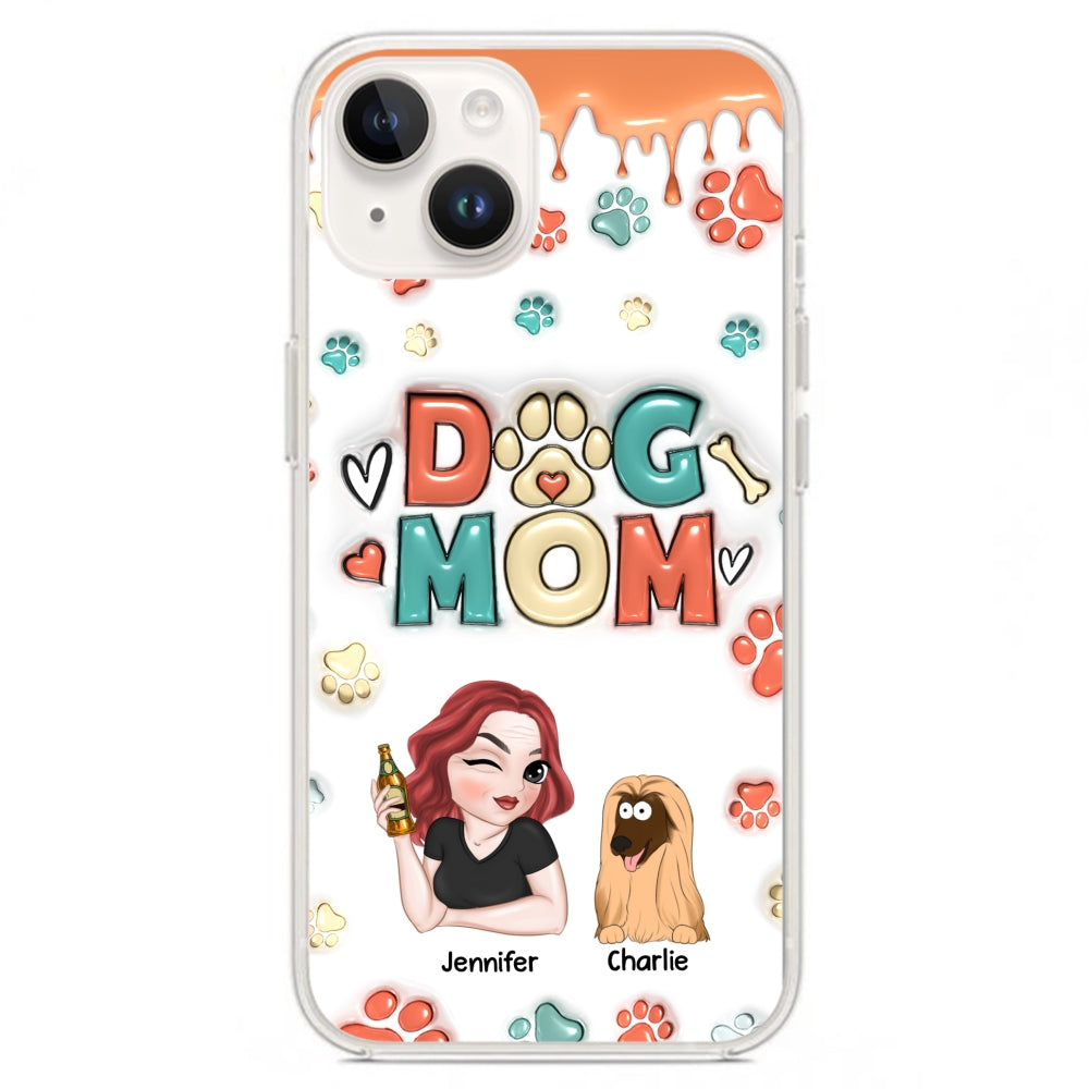 My Lovely Dog Ver 3 - Exclusive Personalized Custom 3D Inflated Effect TPU Phone Case for Smartphones