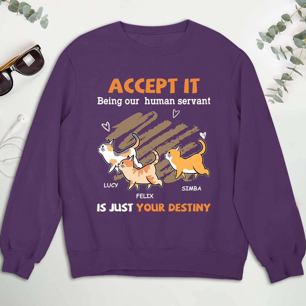 Your Destiny - Personalized Custom Unisex 8.0 oz Sweatshirt for Pet Lovers
