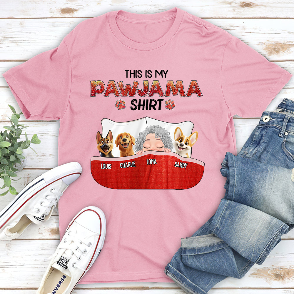 Pawjama Blink - Personalized Custom Unisex 5.3 oz T-Shirt for Pet Lovers