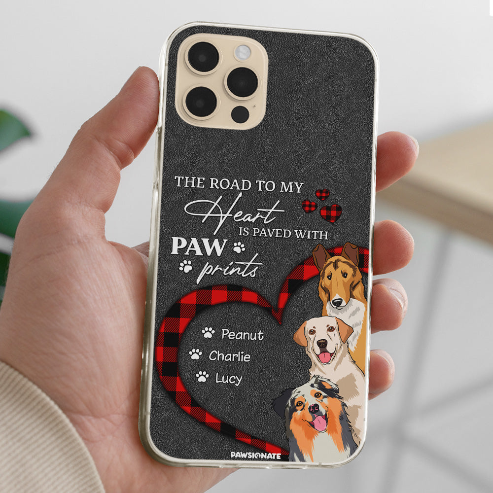 Road To Heart - Customizable Personalized Pet Lover Phone Case