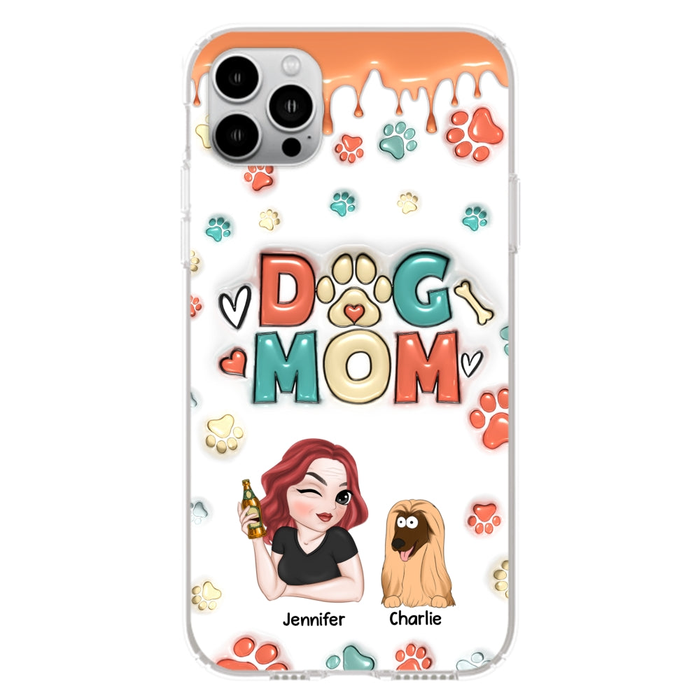 My Lovely Dog Ver 3 - Exclusive Personalized Custom 3D Inflated Effect TPU Phone Case for Smartphones
