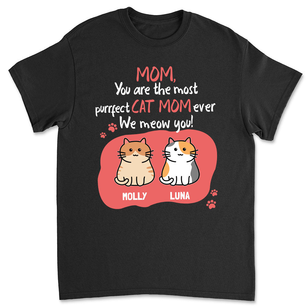 We Meow You - Personalized Custom Unisex 5.3 oz T-shirt for Pet Lovers