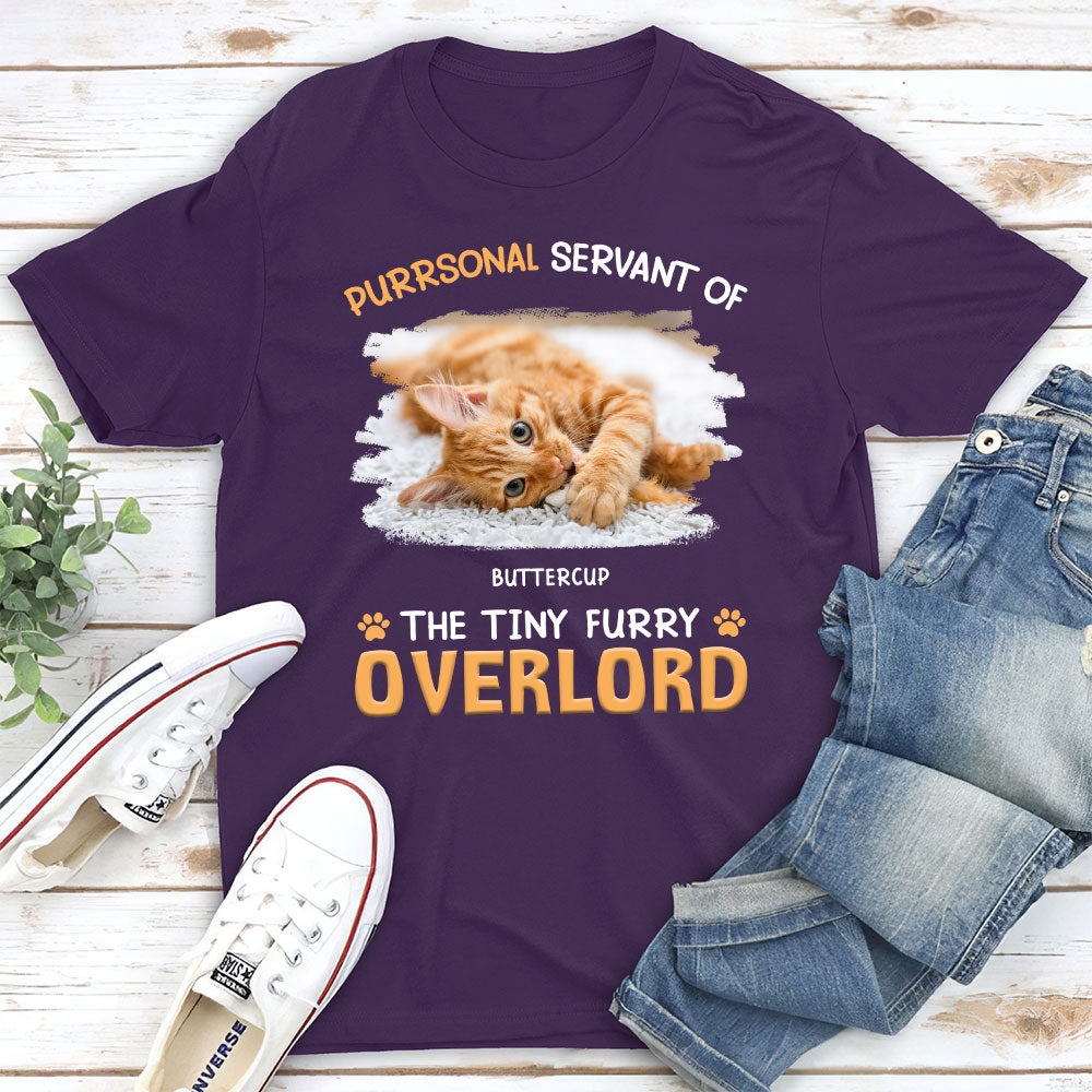 Servant In Winter Forest - Customizable Unisex 5.3 oz Personalized T-shirt for Pet Lovers