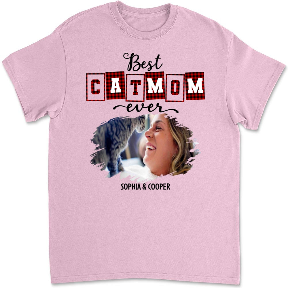 Best Fur Mom Of The Year Personalized Custom Unisex 5.3 oz T-shirt with Copyrighted Artwork