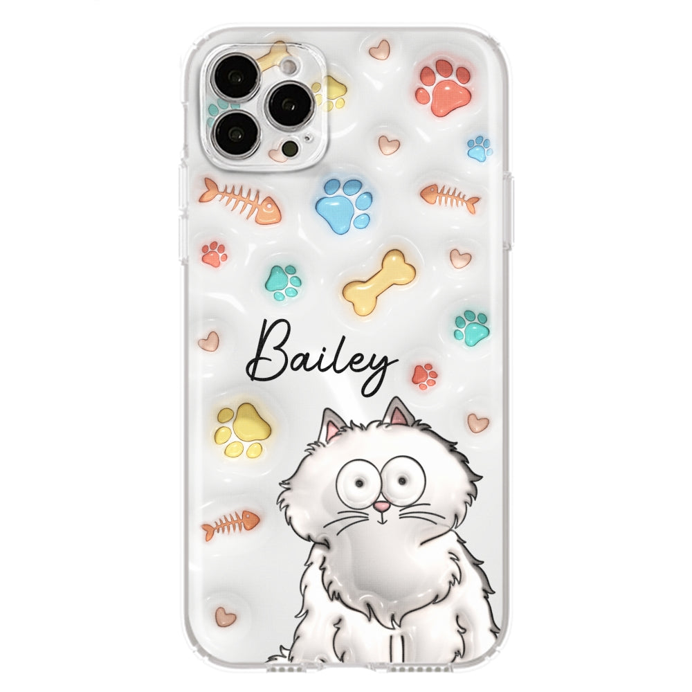 My Lovely Fur Babies Ver Pet - Personalized Custom 3D Inflated Effect Phone Case for All Smartphones