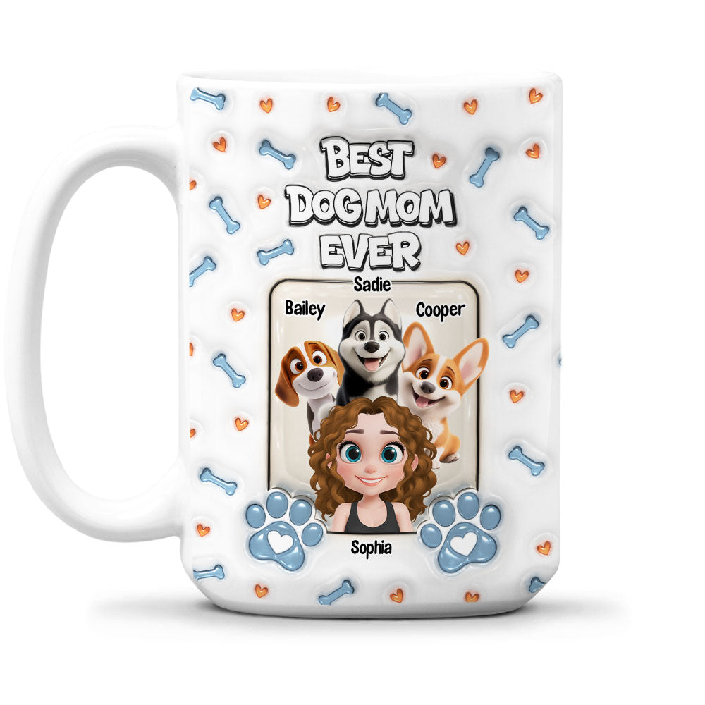 Forget Mother Day - Personalized Custom 3D Inflated Effect 11oz Ceramic Mug for Various Beverages
