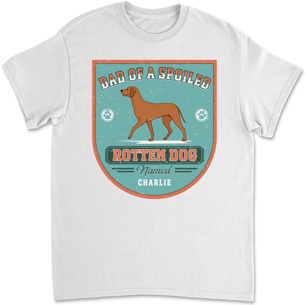 Spoiled Rotten Dogs - Customizable Personalized Unisex 5.3 oz T-Shirt