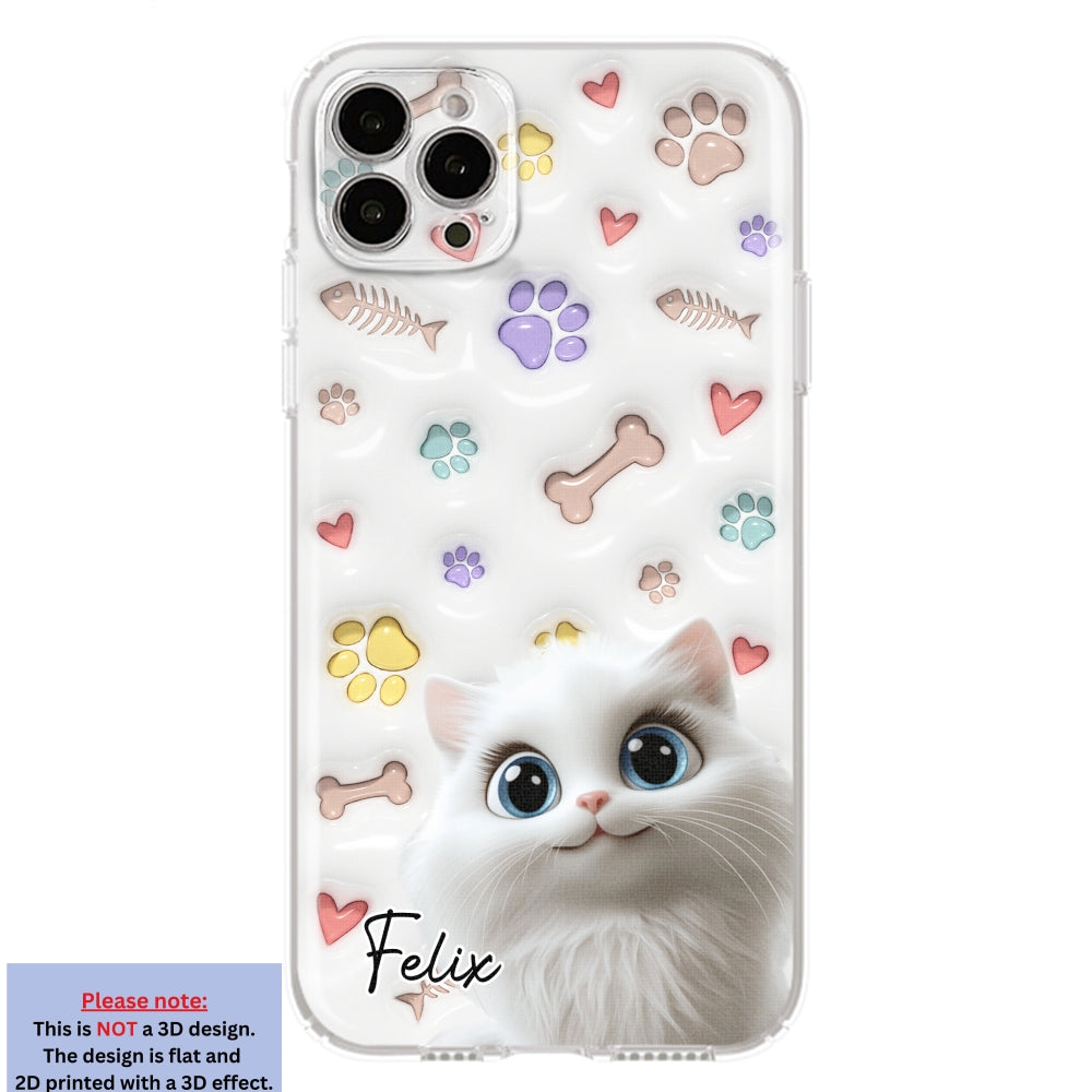 Adorable Baby Pet - Customizable 3D Inflated Effect Personalized Phone Case