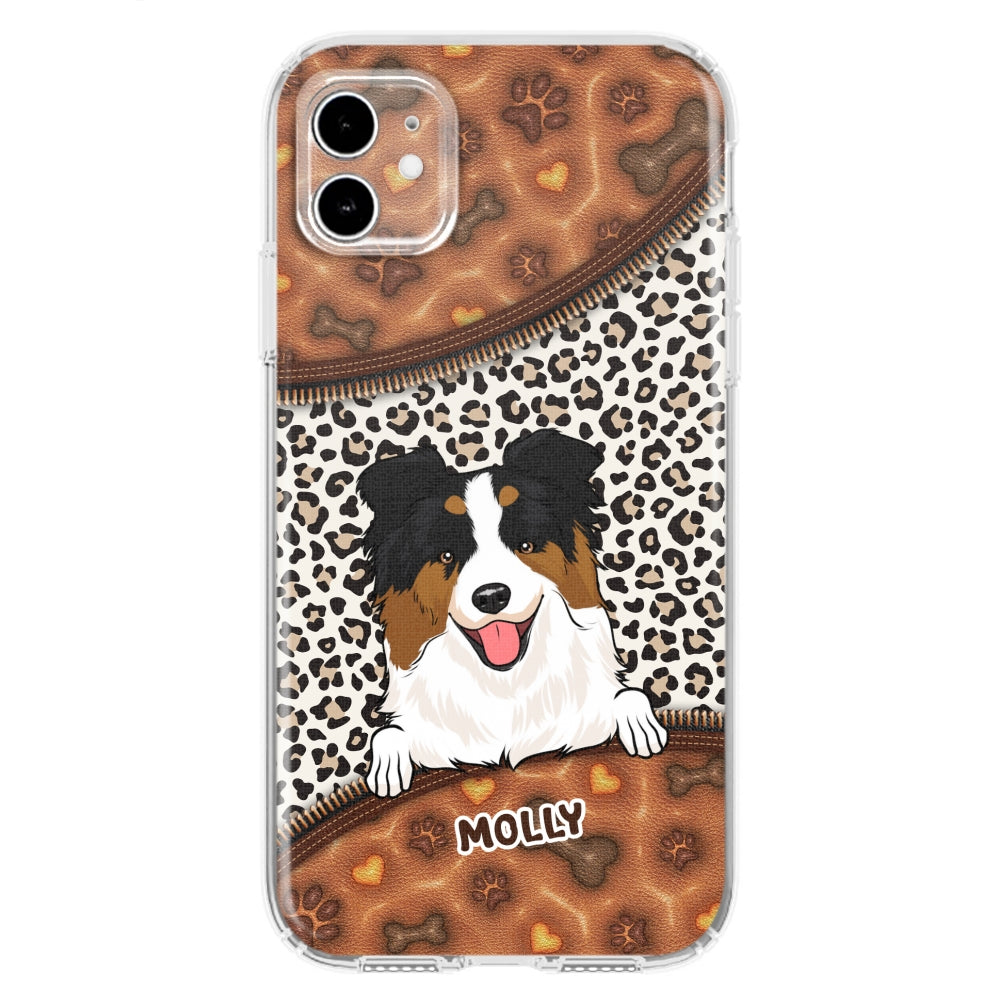 Our Dogs - Customizable 3D Inflated Effect Personalized Phone Case for Smartphones