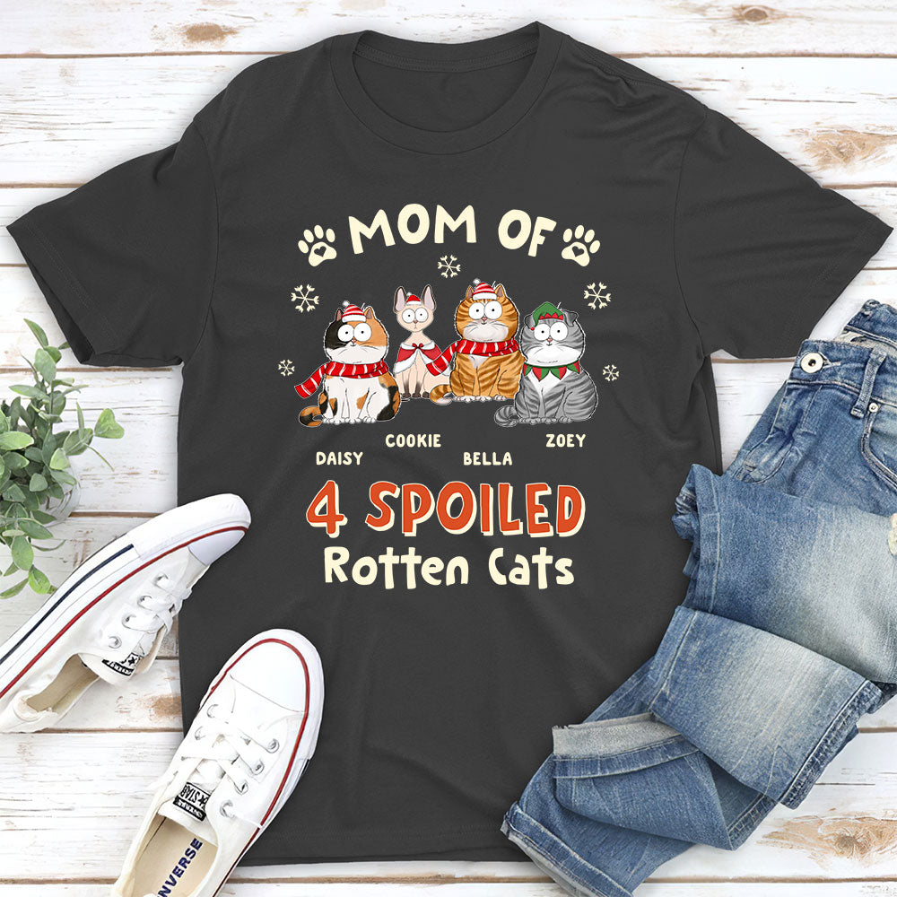 Hilarious Rotten Cats Personalized Custom Unisex 5.3 oz T-shirt