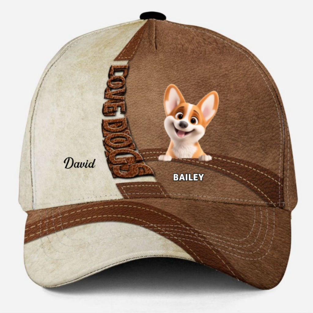 Life Is Better With Lovely Dogs - Personalized Comfortable Classic Cap for All Occasions