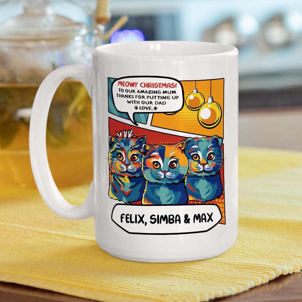 Christmas Personalized Custom Coffee Mug for Amazing Dads