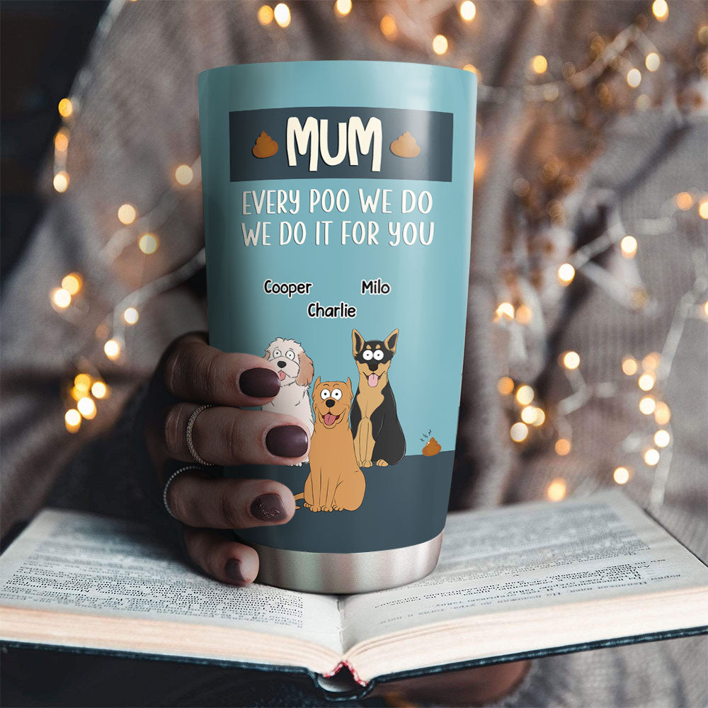 For You, Dad and Mom - Customizable Personalized 20oz Tumbler with Thousands of Cool Designs