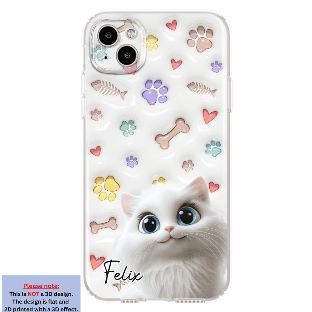 Adorable Baby Pet - Customizable 3D Inflated Effect Personalized Phone Case