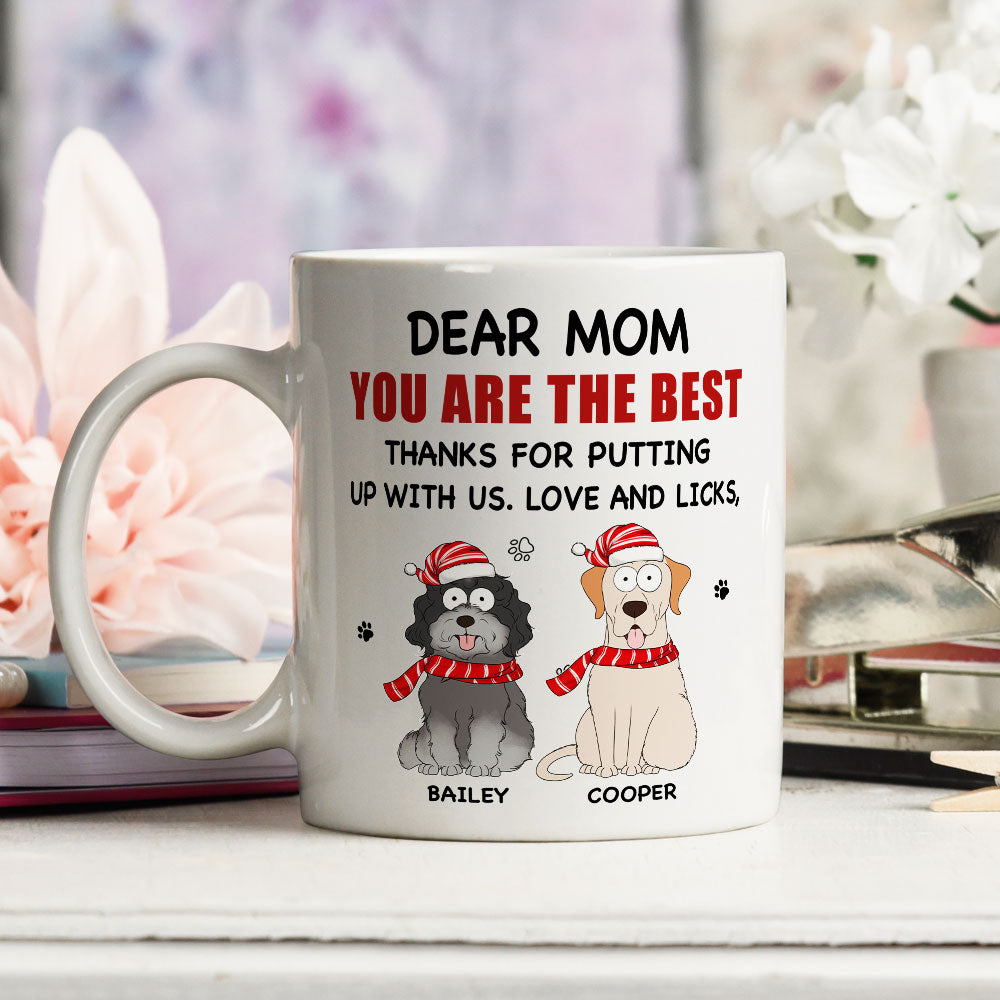 Dad Is Best - Personalized Custom 11oz/15oz High - Quality White Ceramic Coffee Mug