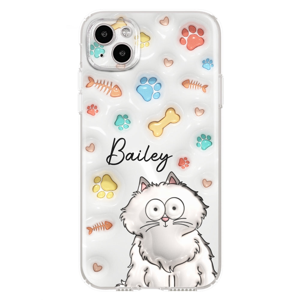 My Lovely Fur Babies Ver Pet - Personalized Custom 3D Inflated Effect Phone Case for All Smartphones
